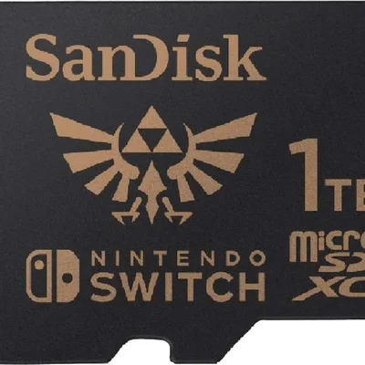 Sandisk - Cartão De Memória Microsdxc Uhs-i De 1 Tb Para Nintendo Switch-sdsqxao-1t00-an6zn