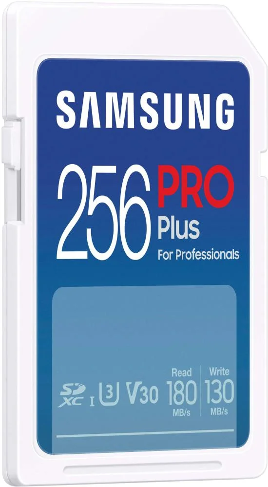 Imagem 2 de 3 do produto Samsung - Cartão De Memória Sdxc Pro Plus 256 Gb-mb-sd256s/am