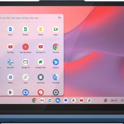 Lenovo - Laptop Ideapad Flex 3i Chromebook - Tela Sensível Ao Toque Wuxga De 12,2" - Intel N100 Com 4 Gb - 64 Gb Emmc - Abyss Blue-82xh0001us