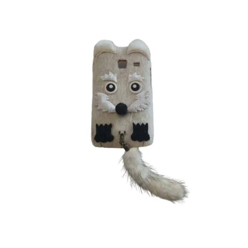 Imagem 1 de 1 do produto Capa De Celular Galaxy Grand Duos 9082 Capinha Protetora Diversos Modelos Cor:gato Branco