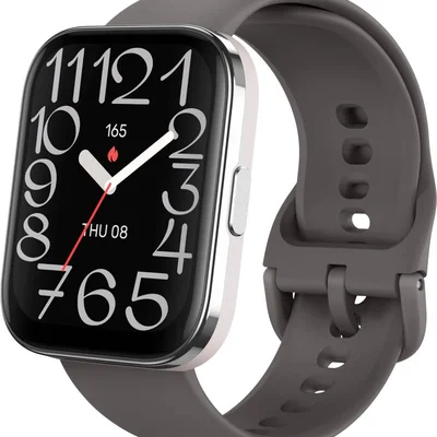 Amazfit - Bip 5 Unity Smartwatch 48,5mm Plástico Policarbonato - Carvão-w2324us3n