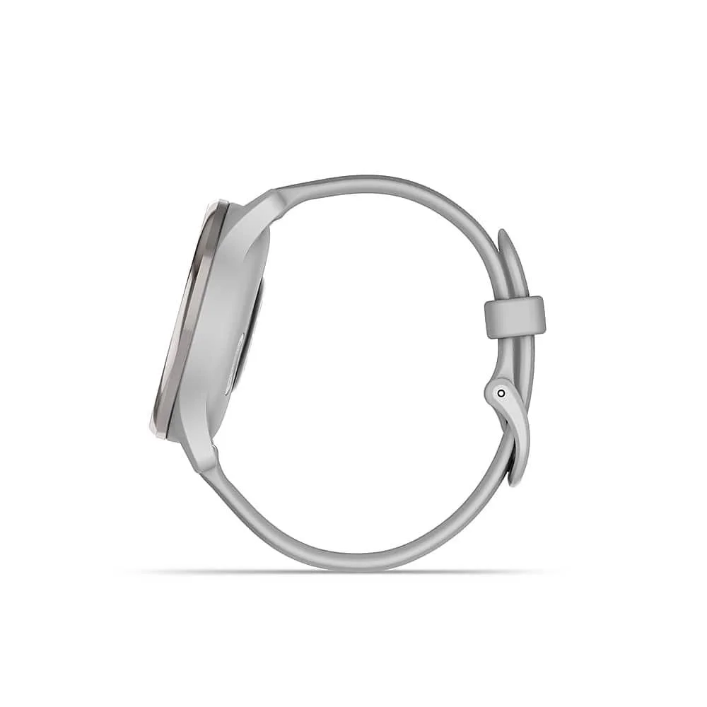 Imagem 3 de 5 do produto Garmin - Vívomove Trend Hybrid Smartwatch 40 Mm Polímero Reforçado Com Fibra - Aço Inoxidável Prateado-010-02665-03