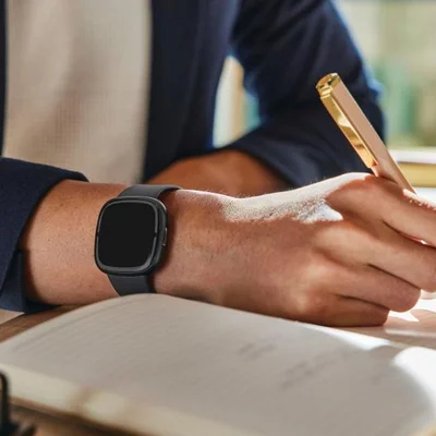その他 fitbitcharge2 Fitbit Charge 2 Heart Rate + pulseira fitness, azul, grande