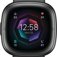 Fitbit Sense 2 ブラック Produtos com até 15 OFF no PIX KaBuM