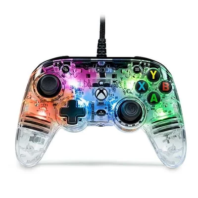 Nacon - Controle Com  Fio Para Video Game Colorlight De Edição Limitada Para XBOX One, XBOX X | S, PC - Multi-50-1664-01