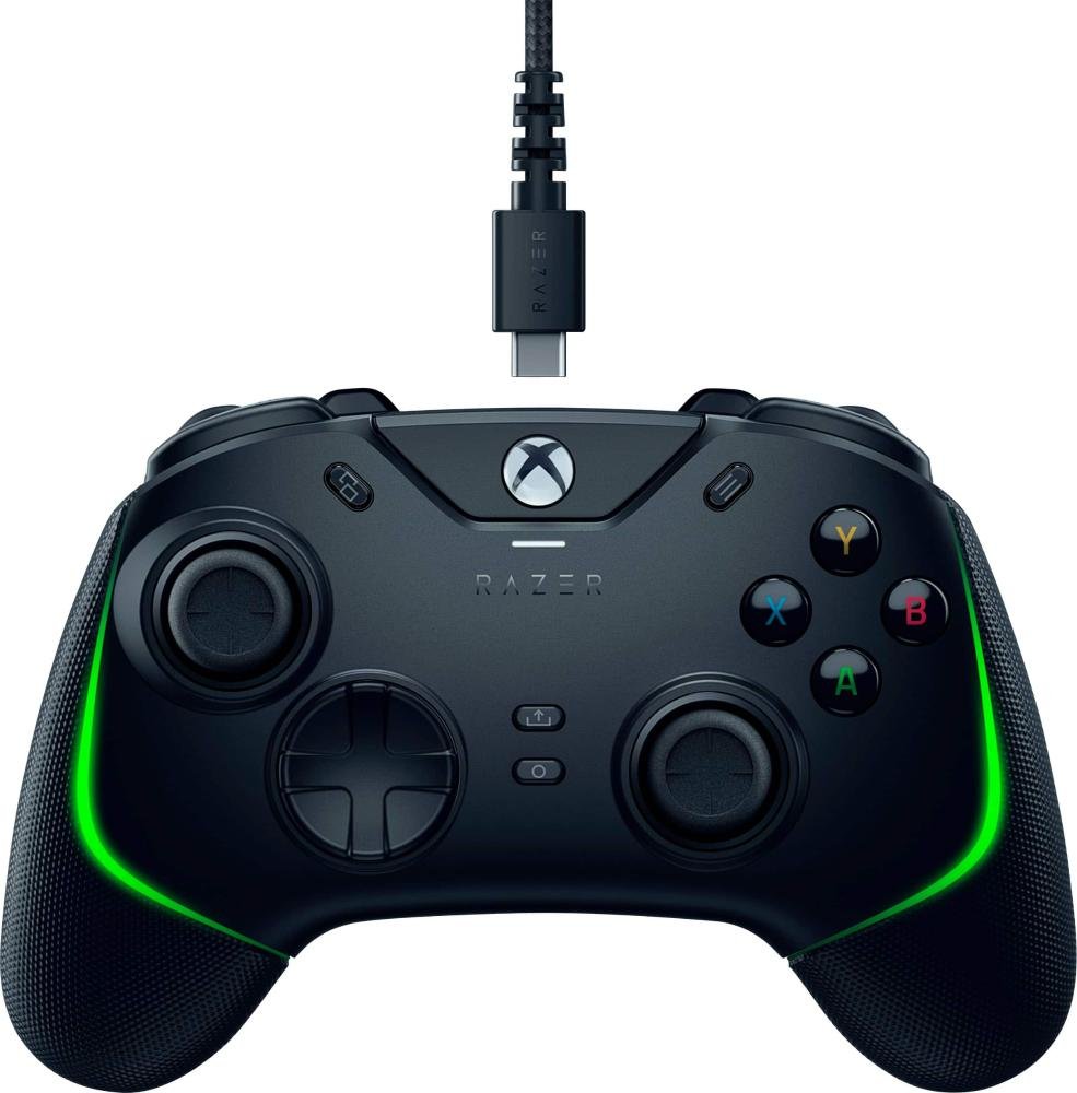 Controle Para Video Game Razer - Wolverine V2 Chroma Pro Para XBOX Series X | S Com Retroiluminação RGB Chroma - Preto-rz06-04010100-r3u1