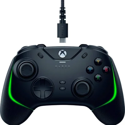 Controle Para Video Game Razer - Wolverine V2 Chroma Pro Para XBOX Series X | S Com Retroiluminação RGB Chroma - Preto-rz06-04010100-r3u1