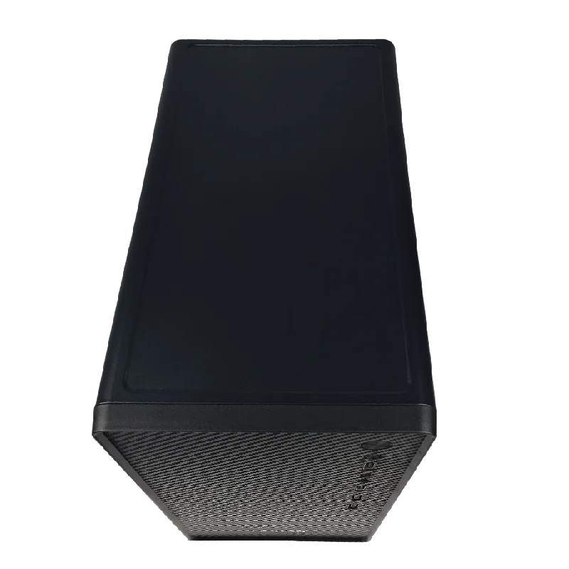Imagem 4 de 5 do produto Gabinete Office Hayom 2 Fan 120mm E 80mm S/fonte Micro-atx 2 Portas Usb 2.0 Preto - Gb1752