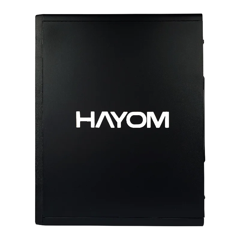 Imagem 5 de 5 do produto Gabinete Office Hayom Gb1751 Com 1 Fan LED Vermelha S/fonte Atx 2 Portas Usb 2.0 Preto - Gb1751
