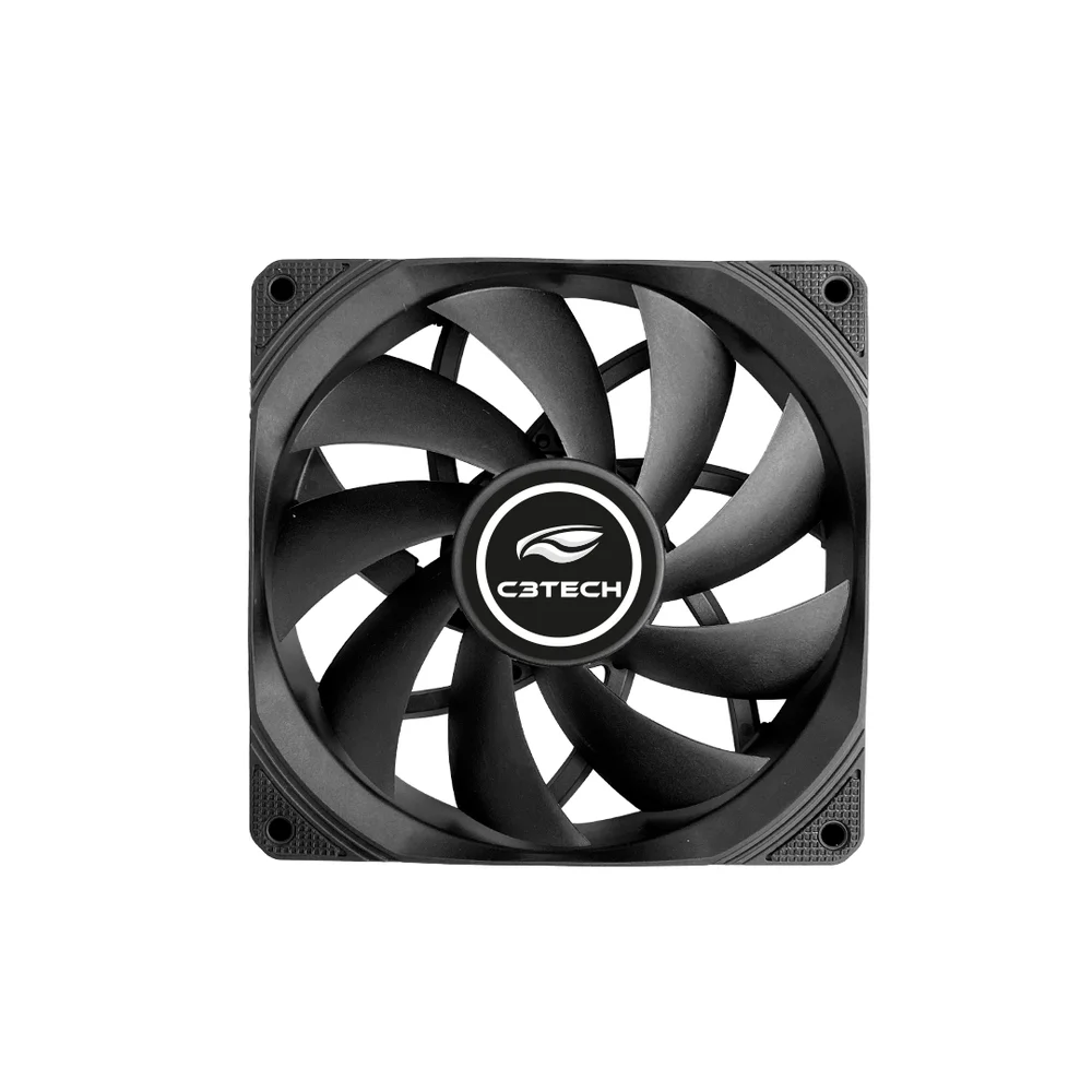 Imagem 5 de 5 do produto Cooler Fan C3tech F9-200bk, 120mm, 4 Pinos Molex, Preto - Para Gabinete