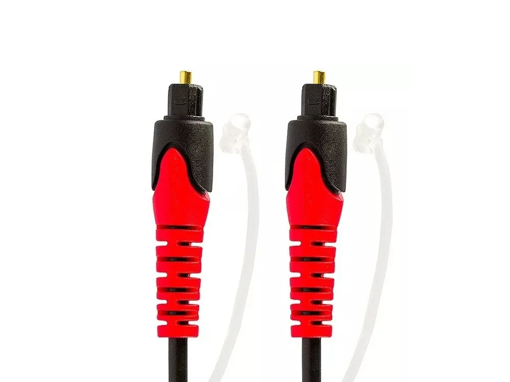 Imagem 2 de 4 do produto Cabo De Áudio Digital Óptico Toslink De 5 Metros