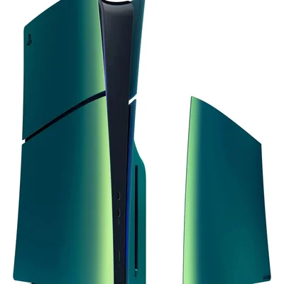 Tampas Capas Ps5 Slim Chroma Teal Verde   Playstation 5 Sony