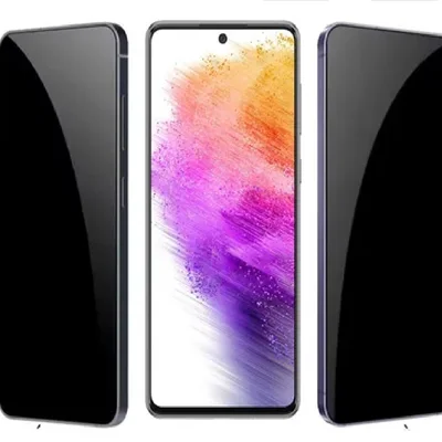 Película De Vidro Privativa 3d 9d Anti Espiao Para Samsung Galaxy A73