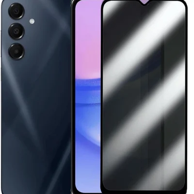 Película De Vidro Privativa 3d 9d Anti Espiao Para Samsung Galaxy A15 M15