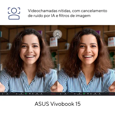 Notebook Asus Vivobook 15 X1504va Intel Core i5 1334u 4gb Ram 256gb SSD WINDOWS 11 Home Tela 15,6" LED Fhd Silver - Nj1723w - miniatura 4