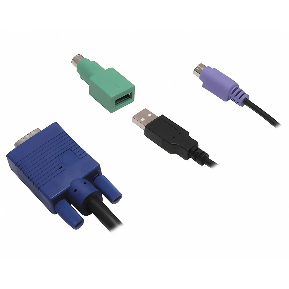 Imagem 2 de 4 do produto Cabo Cbl0031 Ps/2 E Usb Para Kvm Avocent Sv1000
