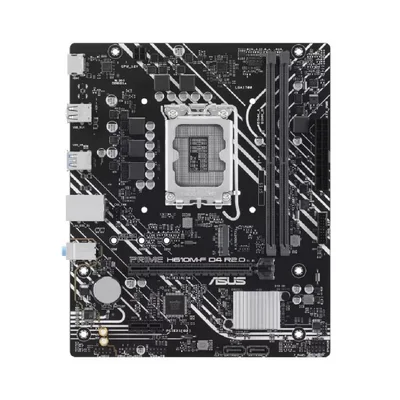 Placa Mãe Asus Prime H610m-f D4 R2.0 LGA  1700 2xDDR4 Intel H610 Matx