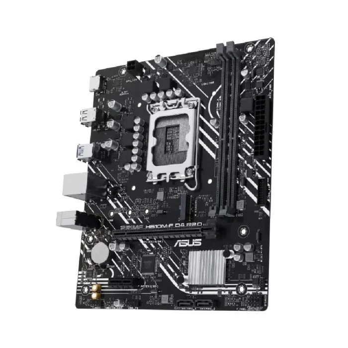 Imagem 2 de 5 do produto Placa Mãe Asus Prime H610m-f D4 R2.0 LGA  1700 2xDDR4 Intel H610 Matx