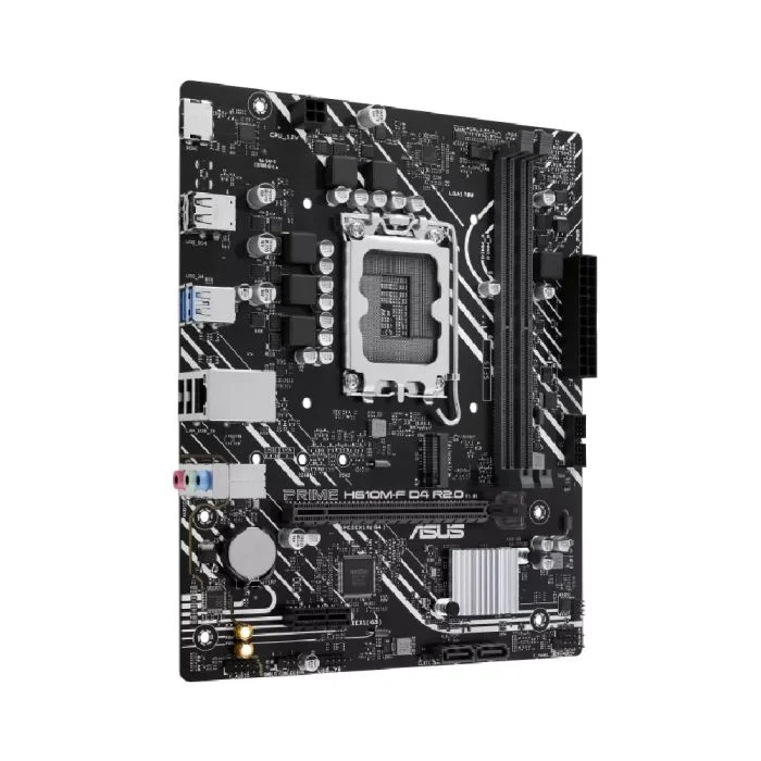 Imagem 4 de 5 do produto Placa Mãe Asus Prime H610m-f D4 R2.0 LGA  1700 2xDDR4 Intel H610 Matx