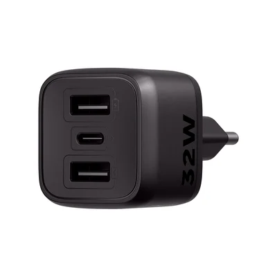 Carregador Turbo 32w Gan Ec 12 Power Preto Intelbras
