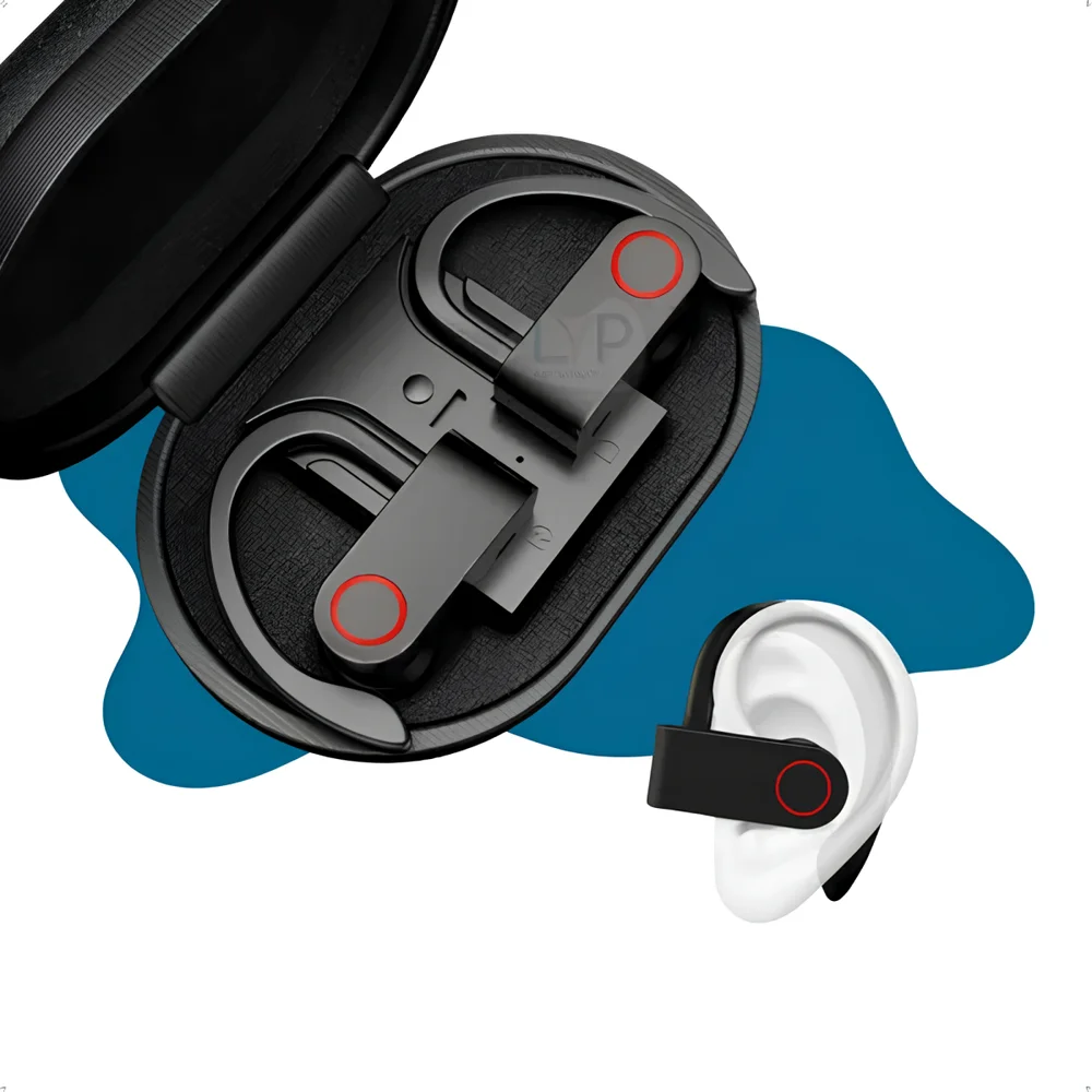 Fone De Ouvido Bluetooth It-blue Le-2410 5.0 Hi-fi Sem Fio Ant-queda Corrida Cor Preto Fone De Ouvido Bluetooth It-blue Le-2410 5.0 Hi-fi Sem Fio Ant-queda Corrida Cor Preto