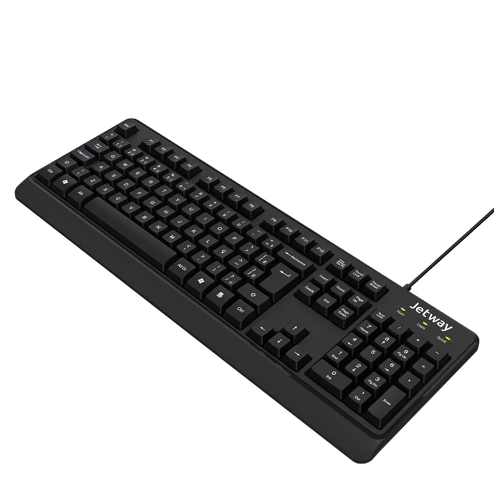Imagem 2 de 3 do produto Teclado Usb Jmk-201 Preto Jetway