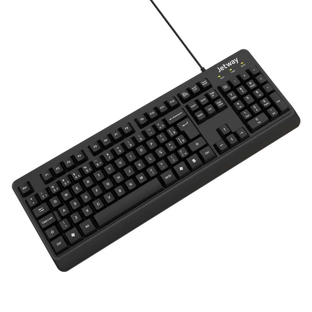 Imagem 3 de 3 do produto Teclado Usb Jmk-201 Preto Jetway