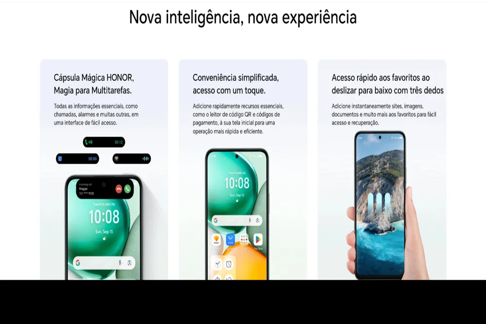 Imagem 2 de 4 do produto Smartphone Honor X7c 4g 256gb 16gb Ram (8 + 8) Tela 6,77 120hz Câmera Dupla 108mp - Preto
