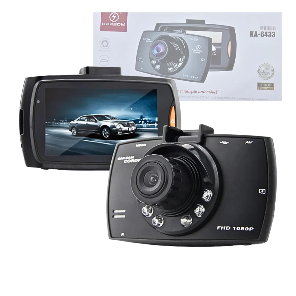 Imagem 1 de 4 do produto Câmera Veicular Full Hd 1080p 5v Car Cordei Kapbom Ka-6433