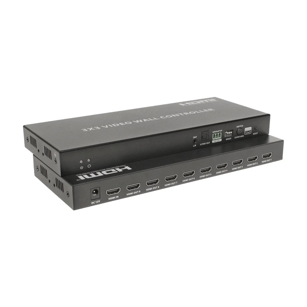 Imagem 3 de 3 do produto Controlador De Video Wall HDMI_v20 3x3 / Len-lkv109vw