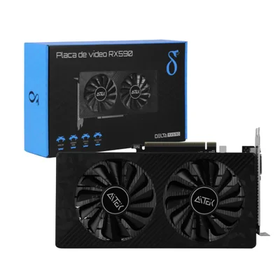 ASRock RX590 8GB グラフィックボード Placa de vídeo AMD ASRock Phantom Gaming X Radeon RX 500 Series RX