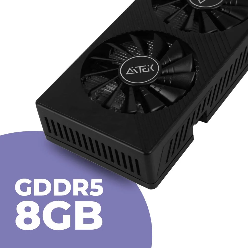 Radeon RX590　8GB　GDDR5 Placa de Vídeo AMD Radeon RX 590 8GB GDDR5 256bits Mancer MCR