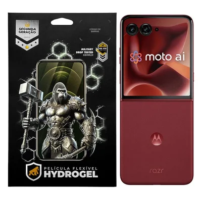 Película Para  Motorola Moto Razr 60 Ultra 5g - Traseira Hydrogel Hd - Gshield