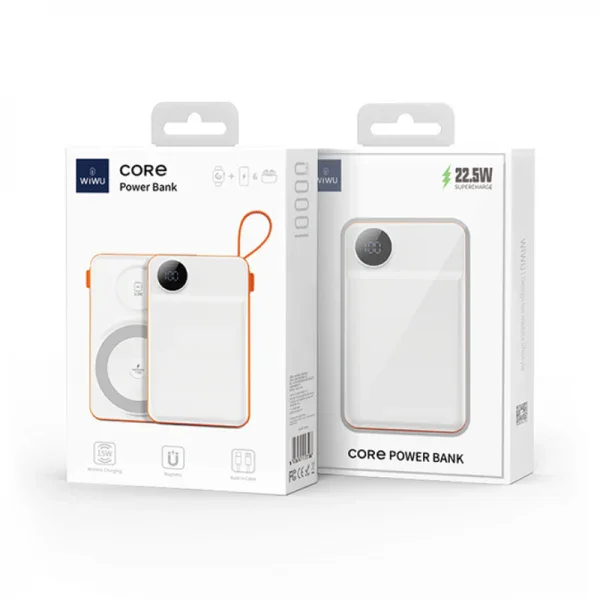 Imagem 2 de 4 do produto Carregador Portátil Core Power Bank 10000mah - Wiwu