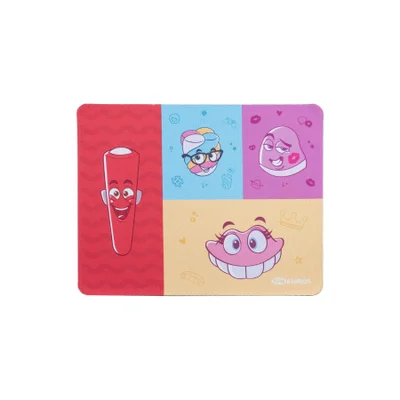 Mouse Pad Slim 22x18cm Letron Fini - Colorido