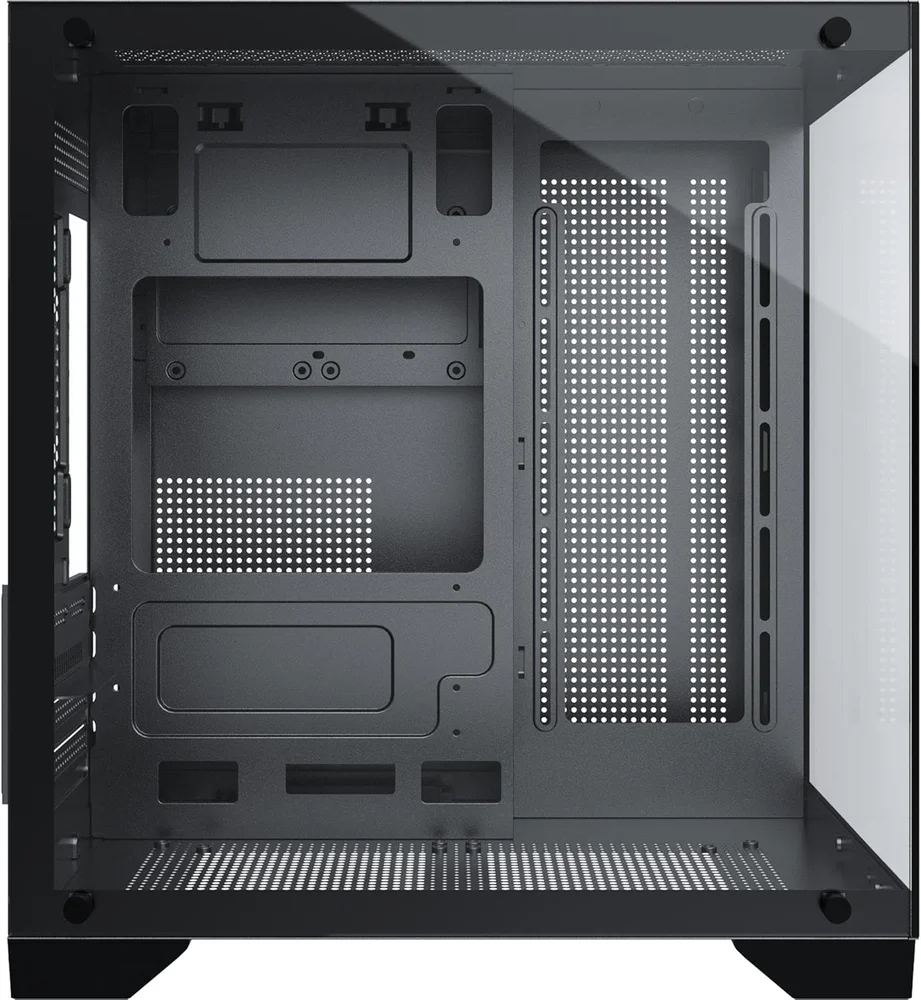 Imagem 4 de 5 do produto Gabinete Gamer Fortrek Clarity Preto – Design Aquário Com Lateral De Vidro Temperado