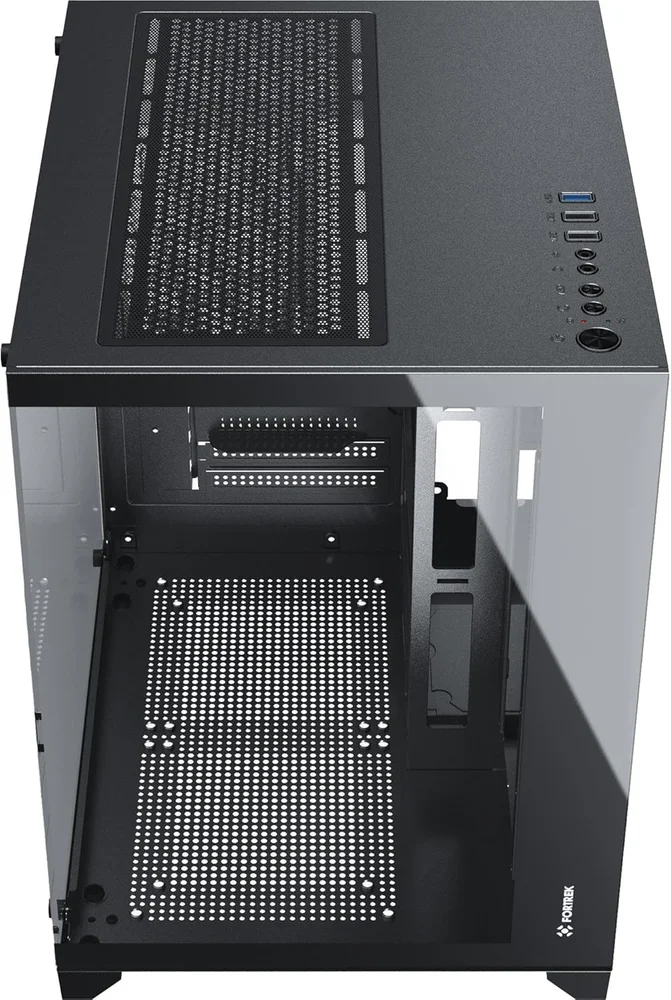 Imagem 5 de 5 do produto Gabinete Gamer Fortrek Clarity Preto – Design Aquário Com Lateral De Vidro Temperado