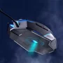 Mouse Gamer Usb M220 - 4800 Dpi - RGB - Preto - Hp