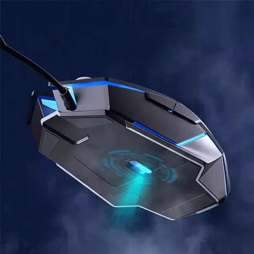 Mouse Gamer Usb M220 - 4800 Dpi - RGB - Preto - Hp Mouse Gamer Usb M220 - 4800 Dpi - RGB - Preto - Hp