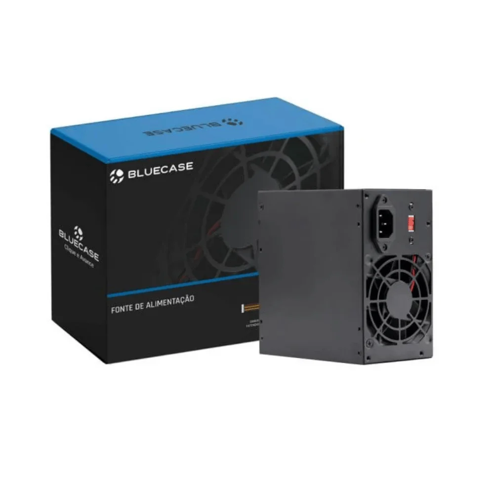 Imagem 4 de 5 do produto Fonte De Alimentação Bluecase 350w Pfc Ativo C/cabo Blu350-cmps2