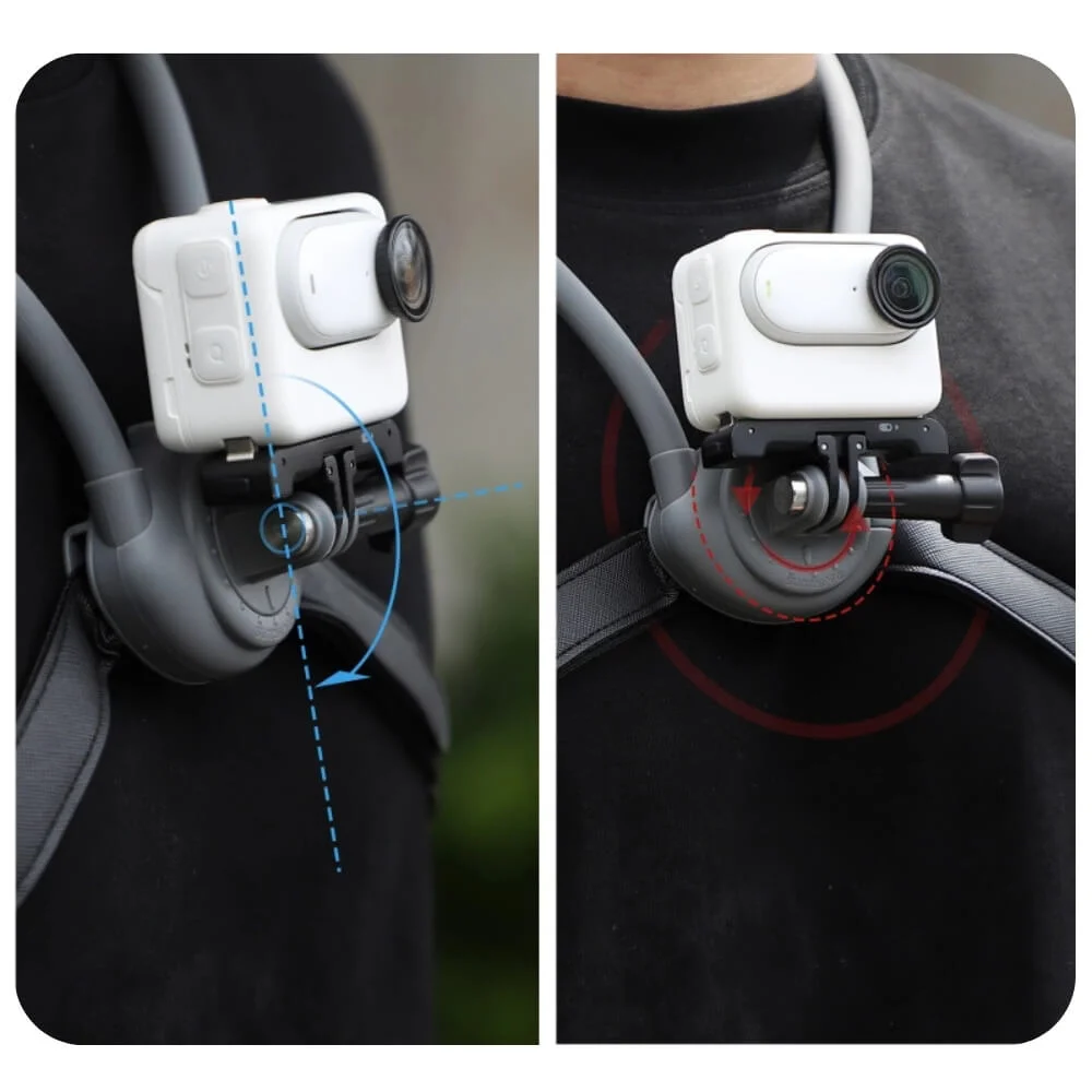 Alça De Pescoço Com Suporte Para Gopro E Câmeras Similares - Sunnylife