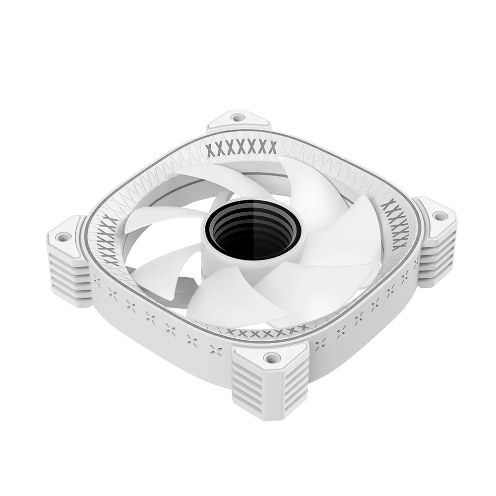 Cooler Fan Ty1 Led Infinito, Pwm 4 Pinos, ARGB 5v 3 Pinos, 120mm, Branco, Coolmoon CM-TY1-W 8