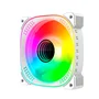Cooler Fan Reverse Ty1 Led Infinito, Pwm 4 Pinos, ARGB 5v 3 Pinos, 120mm, Branco, Coolmoon CM-TY1-W-R 3