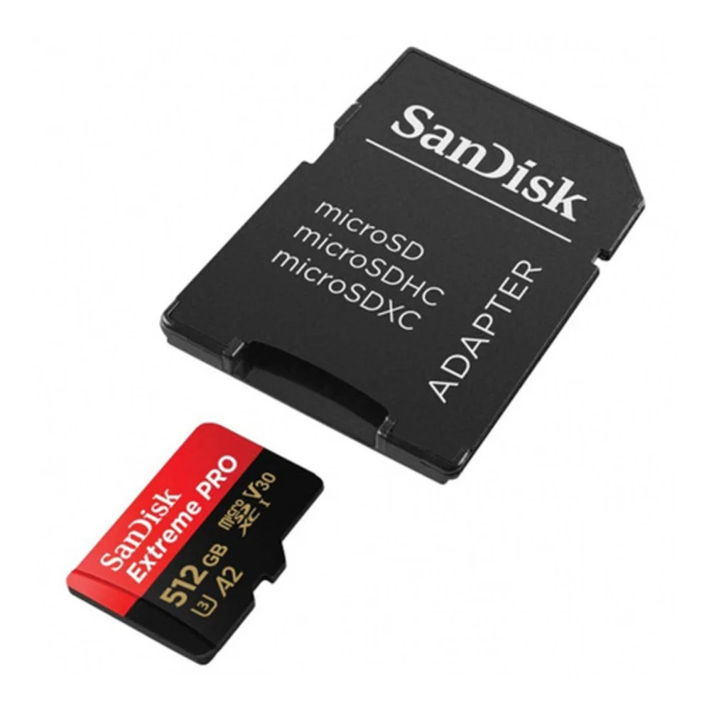 Cartão Memória Sandisk Micro Sd Xc 512gb 200mb/s Extreme Pro Uhs-i V30 Sdsqxcd-512g Cartão Memória Sandisk Micro Sd Xc 512gb 200mb/s Extreme Pro Uhs-i V30 Sdsqxcd-512g
