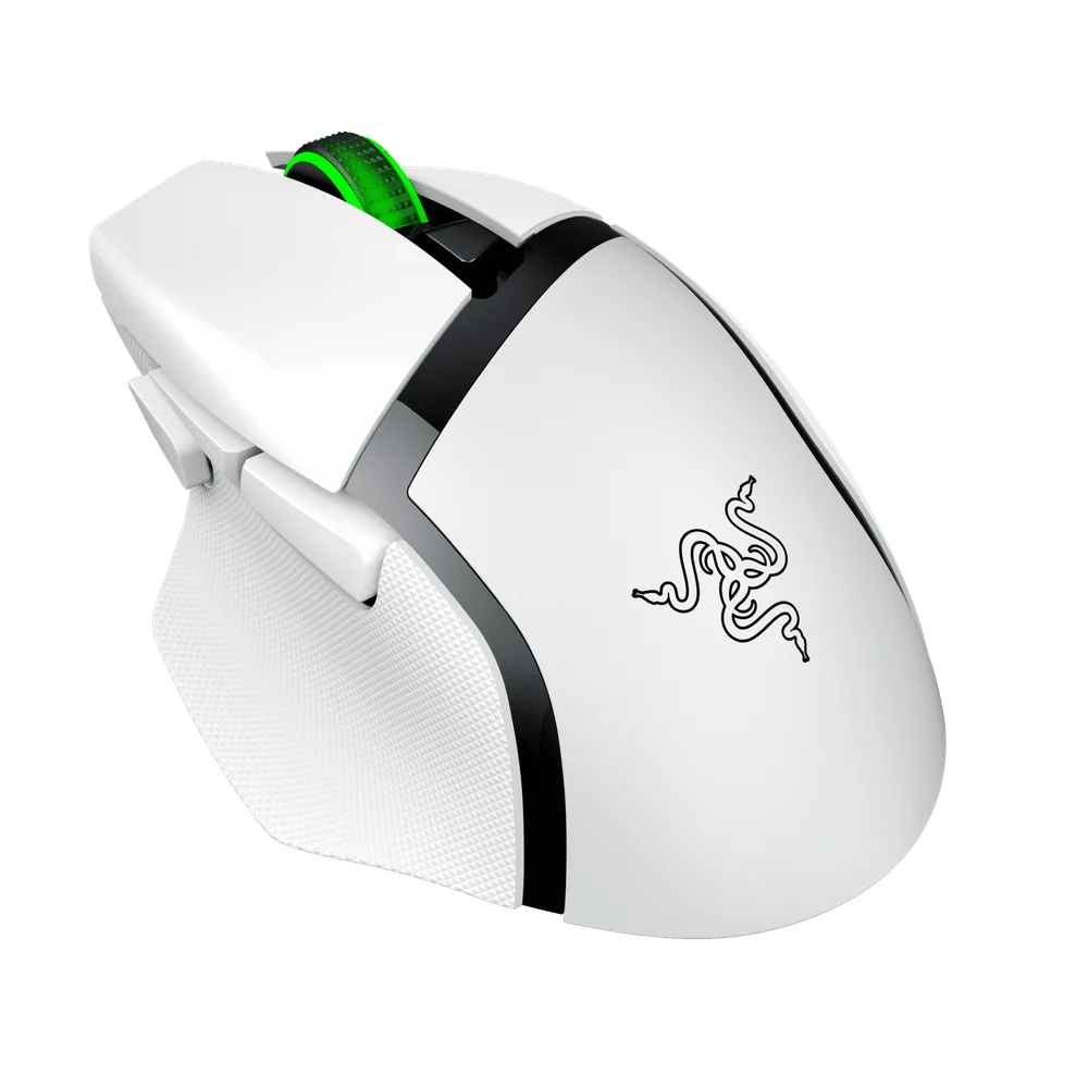 Razer Basilisk ホワイト マウス ヘッドセットスタンド バンジー Razer Basilisk V3 Pro (White Edition) バシリスク ブイスリー プロ