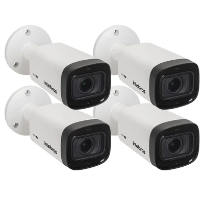 Kit 4 Câmeras Intelbras Varifocal Multi Hd Vhd 3250 Vf G7 Ip67 Ir 50m Hdcvi, Hdtvi, Ahd E Analógico