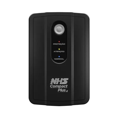 Nobreak Nhs Compact Plus 4 Senoidal 1400va Ent.bi S.120v  Bat.2x9ah 8 Tomadas - 91.b1.a01402