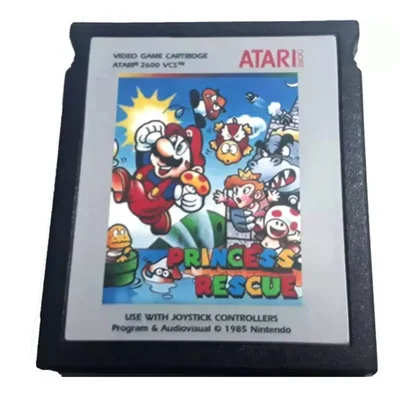Jogo Princess Rescue Super Mario Bros Compativel Atari