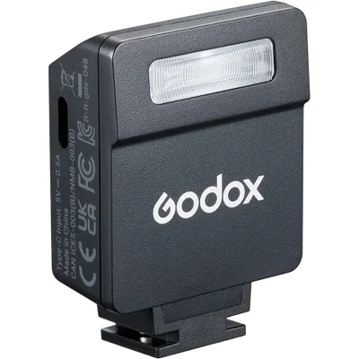 Flash Retrô Compacto Godox Im22 Para Câmeras Fotográficas