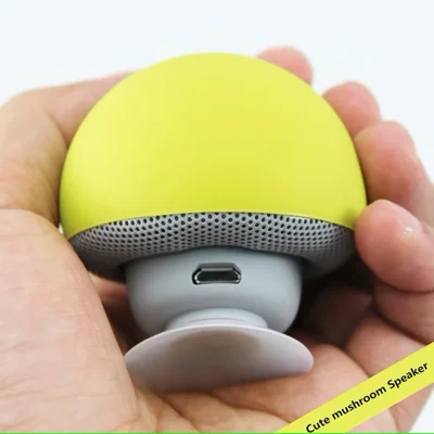 Alto-falante Bluetooth Sem Fio Com Ventosa, Cogumelo Na Cor — foto 2